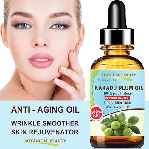 Australian Kakadu Plum Oil 2 Fl Oz - Pure Virgin Cold-Pressed Skin & Hair Oil - Botanical Beauty