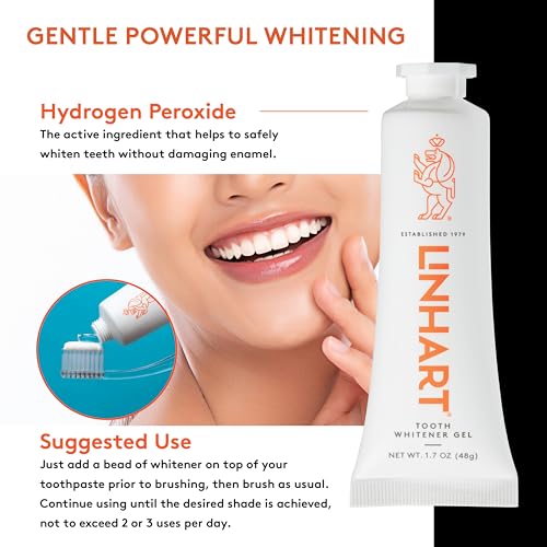 Linhart Smile Care Set - Toothpaste 3.4 oz & Daily Care Gel 1.7 oz - Gel & Paste Variations