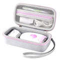 Organizer Case for Braun Silk-epil 3/3-270 Epilator & Accessories ? Hard Protective Travel Storage Box with Mesh Pocket, Holds Hair Removal Device, Shaver Head, Trimmer, Brush, Charger (Box Only)