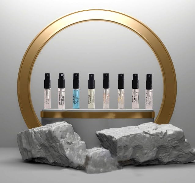 Men's Fragrance Sample Set - 12 Designer Perfume Vials for Travel & Testing