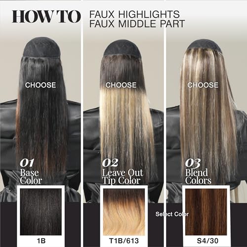 Human Hair Wigs - Sensationnel Empire Yaki 10 Inch Blonde Straight Weave Pack