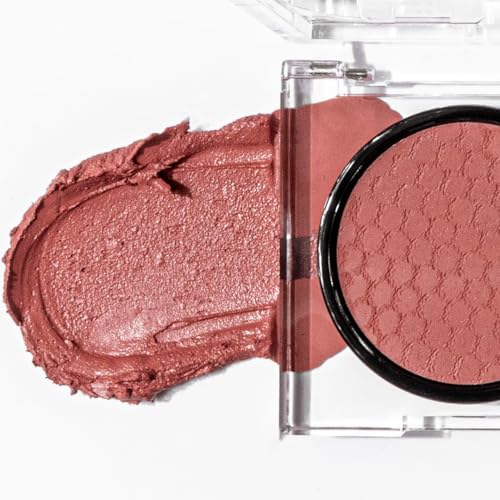 Epiclight Never Settle Radiant Cheek + Lip Blush - Cream Blush Multiuse 3 in 1 for Cheeks + Lips and Lids - Non-Toxic & Cruelty Free- Makeup + Skincare - Paraben & Sulfate-free (First Date)