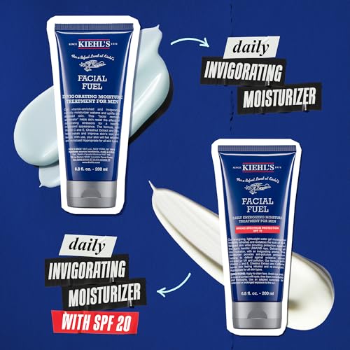 Men's Energizing Face Moisturizer with Vitamin C & Caffeine - 2.5 Fl Oz