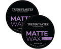 TRENDSTARTER Matte Wax 4oz Pack of 2 - Firm Hold, Matte Finish, Water-Based Hair Pomade for Men