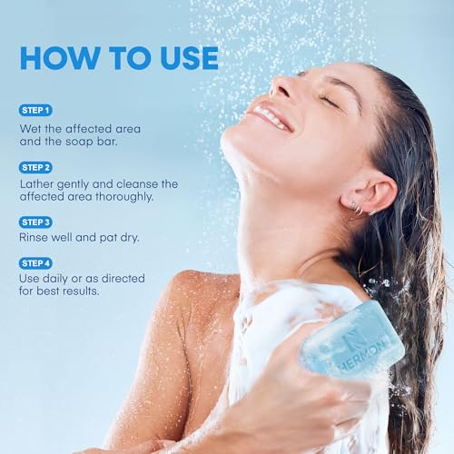 Hermon Jock Itch Treatment Soap - 4 Bars for Fungal Skin Relief