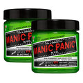 Neon Green Hair Dye - Bright Semi-Permanent Color for Pre-Lightened Hair, 4 oz, 2 Pack