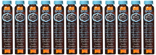 Argan Oil Hair Treatment - Shine & Repair Hair Oil 0.61 Fl Oz Pack of 12 - Moisturizing Hair Oil for Strengthening and Shine