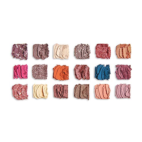 Revolution Pro, New Neutrals Blushed Eyeshadow Palette, 18 Shades, 18x1g