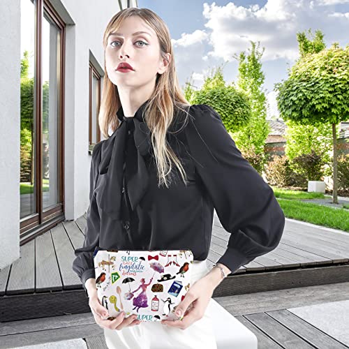 WCGXKO Musical Gift Musical Film Gift Musical Inspired Zipper Cosmetic Bag For Musical Movie Fans (SUPER)