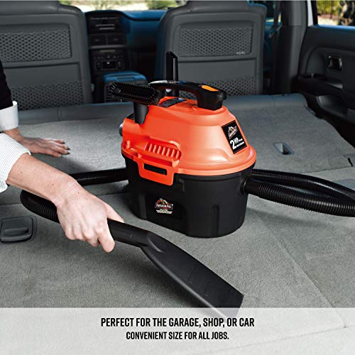 Armor All 2.5 Gallon Wet/Dry Utility Shop Vacuum with Accessories - Basic Model