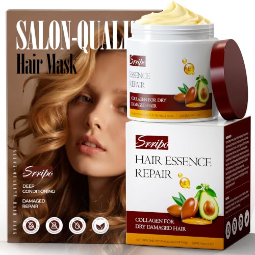 Deep Conditioning Collagen Hair Mask with Keratin & Natural Oils for Damaged Hair