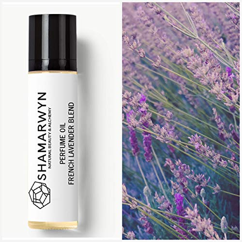 French Lavender Essential Oil Roll-On - Botanical Calm Perfume for Men & Women