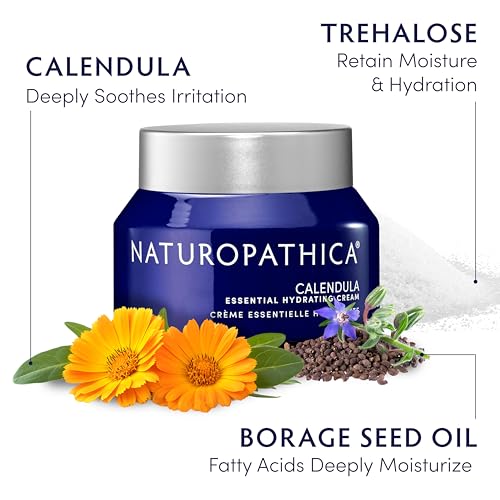 Calendula Hydrating Face Cream - Nourishing Moisturizer for Sensitive Skin 1.7 fl oz