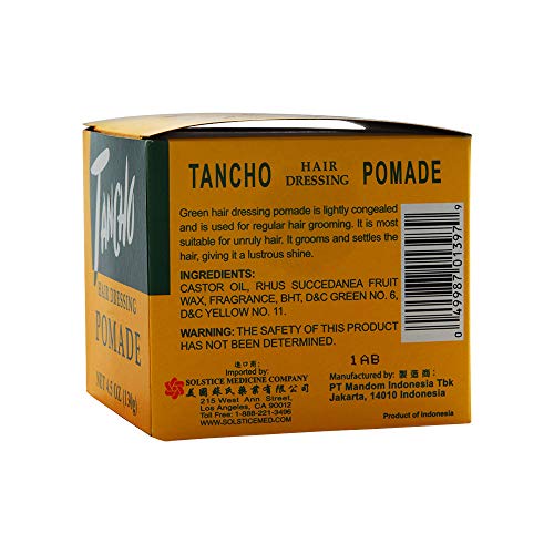 Large 4.5oz Tancho Pomade Hair Styling Product for Men and Women