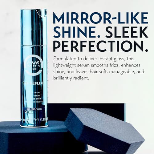 OYA Reflect Hair Shine Serum 50ml (1.7 Fl Oz) Anti-Frizz & Smoothing Lightweight