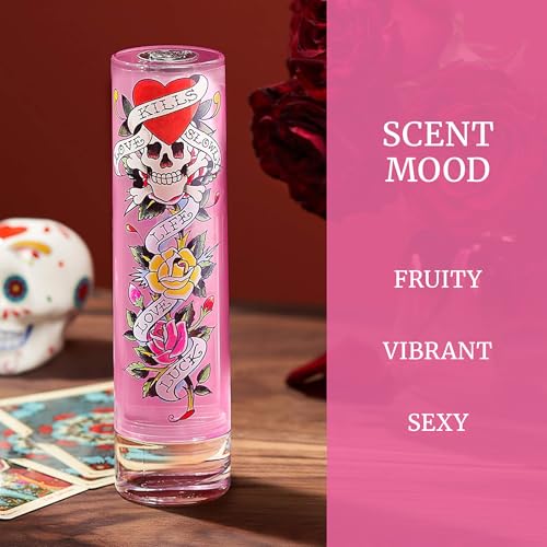 Ed Hardy Women's Eau de Parfum Spray 3.4 fl oz - Vibrant Fruity & Floral Scent