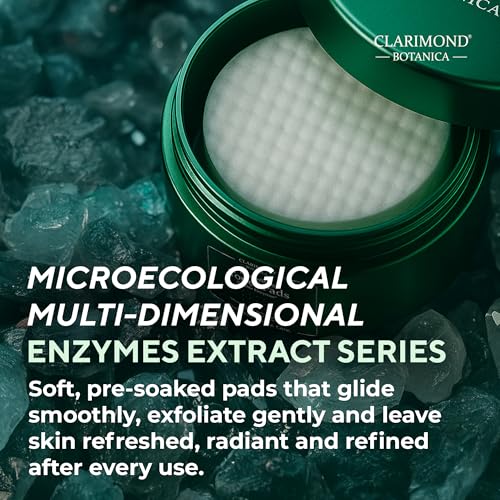 50 Count Pore Refining Toner Pads ? Glowing Facial Toning w/Niacinamide, Fermented Botanicals & Soluble Enzymes ? Hydrating Facial Pads for Daily Use, Smooth Skin Texture, All Skin Types, 4 fl oz