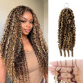 Burmese Curly Crochet Human Hair 4/27 18 Inch 60g - Virgin Synthetic Hair