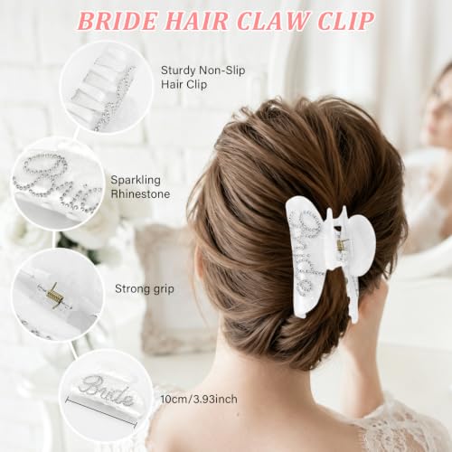 White Bridal Shower Gifts Set for Bride To Be 7Pcs Wedding Gift Box - Elegant & Practical