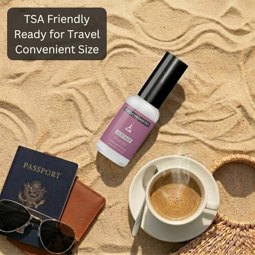 Women’s Pheromone Perfume Oil Ecstasy - Organic Long-Lasting Fragrance, 1 Fl Oz