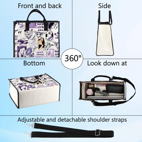 LEVLO Song Lyrics Aesthetic Tote Bag Tour Concert Gift Musical Shoulder Bag Singer Merchandise