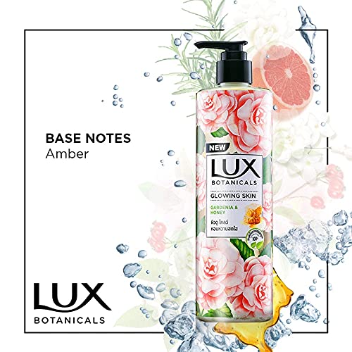 Lux Botanicals Glowing Skin Shower Gel - Natural Extracts, Paraben-Free, 450ml