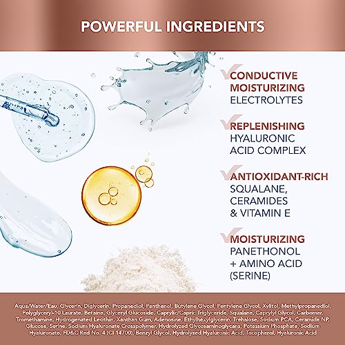 FOREO SUPERCHARGED Serum 2.0 ? Conductive Skincare Gel ? Hyaluronic Acid & Squalane ? Vegan ? Clean Formula ? 1 fl.oz