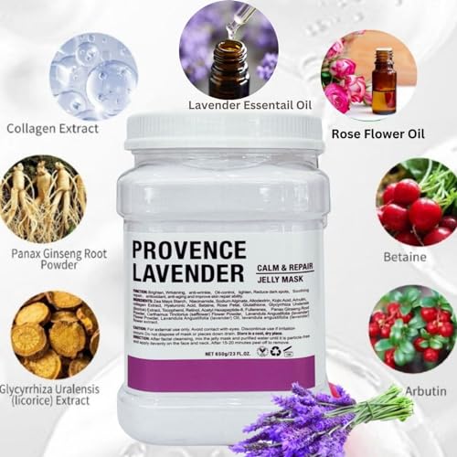 Bundle of Five Jelly Masks for Facials Professional, Mascarillas Faciales, Vajacial Mask, Jelly Face Mask, Facial Mask,Peel off Mask