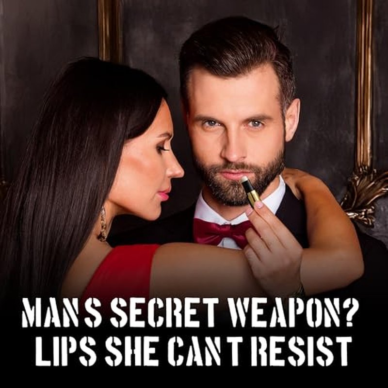 Bullet Lip Balm for Men (Vanilla & Peppermint) ? Cool Gifts for Gun Owners, Unique Gifts for Men, Tactical Gifts for Dad, All-Natural Moisturizing Lip Care