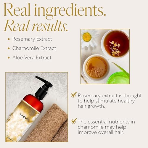 WEN by Chaz Dean Cleansing Conditioner for Hair - All-in-One Shampoo & Conditioner, Rosemary & Almond Mint, 16 Fl Oz