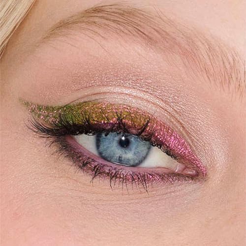 Peacock Stila Stay All Day Chroma-Flash Metallic Liquid Eyeliner