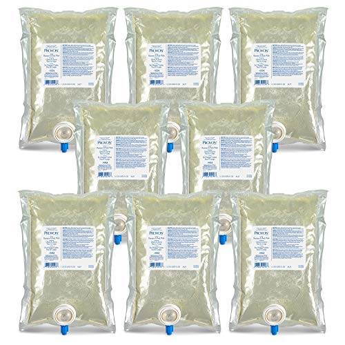 Provon NXT Ultimate Shampoo & Body Wash Refill Light Herbal Scent 1000mL Pack of 8