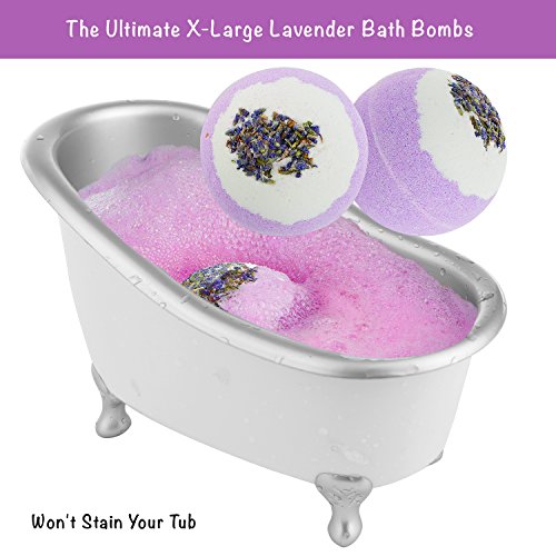 Luxury Bath Gift Set for Women with Bath Bombs, Salts, Body Lotion & More