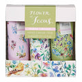 Lavender Fields Hand Cream Collection - Vegan Friendly Moisturizer Gift Set with Essential Oils - Flower Of Focus Variation