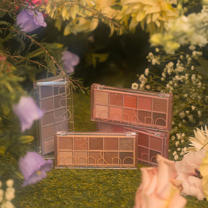 Rom&nd Better Than Palette Mahogany Garden Eyeshadow Palette Matte Glitter
