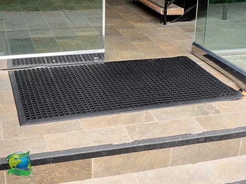 Envelor Anti-Fatigue Rubber Floor Mat 36 x 60 Inches Non-Slip Kitchen & Entryway Rug - Variation 1