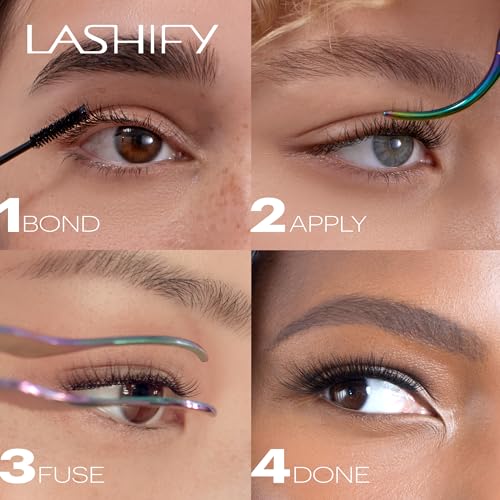 Lashify Gemini 10mm Gossamer False Lashes Voluminous Wispy Eyelash Extensions