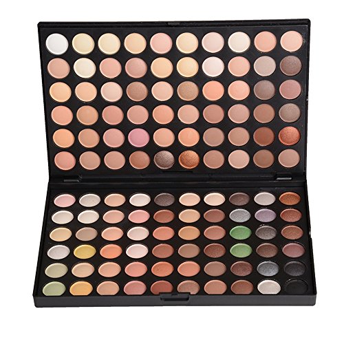 JasCherry 120 Color Earth-Tone Matte Eyeshadow Palette for Professional & Daily Makeup