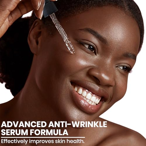 Collagen + Retinol Serum for face with Hyaluronic Acid 1 fl oz | Anti Aging, Reduce Fine Line & Wrinkles | Paraben Free and Cruelty-Free | Retinol Serum to Increase Skin Cells