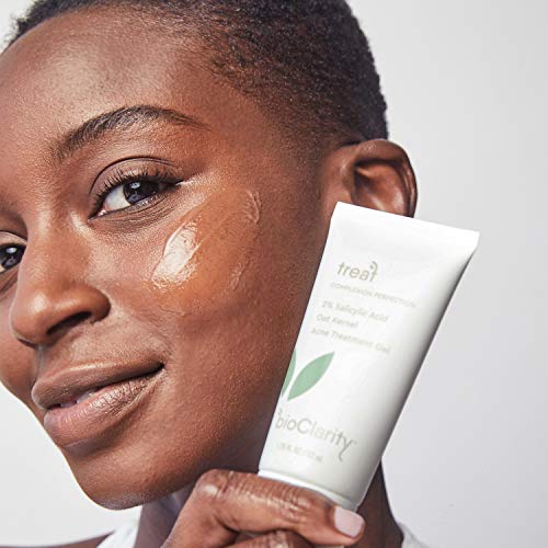 Mini 3-Piece Acne Treatment Set for Oily Skin - Vegan, Salicylic Acid, Green Gel