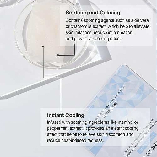 OxygenCeuticals Ceutisome CC Mask ? Cooling & Hydrating Sheet Mask with Xylitol, Witch Hazel & Fermented Botanical Extracts, Soothes Heated Skin, Controls Sebum, Non-Irritating Formula(6 Sheets/1 Box)