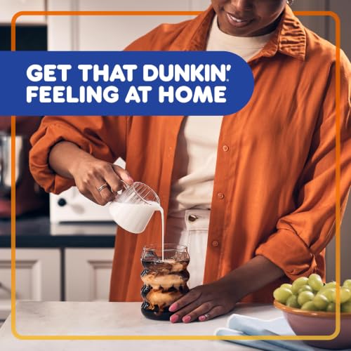 Dunkin’ Vanilla Ground Coffee - Medium Roast, 6 Pack of 18 Oz. Bags - French Vanilla Flavor