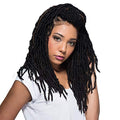 Synthetic Crochet Braids Nu Locs 14-Inch Hair Extensions - 4-Pack African Roots