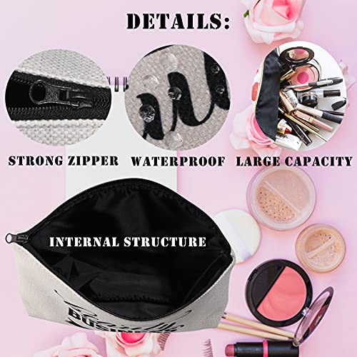 BDPWSS Triathlon Gifts Swim Bike Run Cosmetic Makeup Bag Travel Pouch For Women Triathlete Inspirational Gift Triathlon Lover Gift (swim bike run bl)