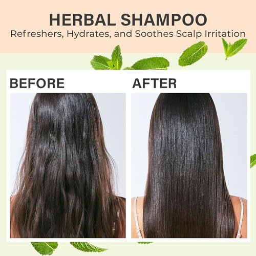 Relaxcation Organic Rosemary & Aloe Vera Shampoo Bar 2.5oz Pack of 2 for Hair Growth & Hydration