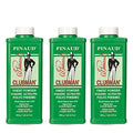 Clubman Pinaud Men's Body Powder 9 oz x 3 Pack - Sweat & Odor Control, Cooling