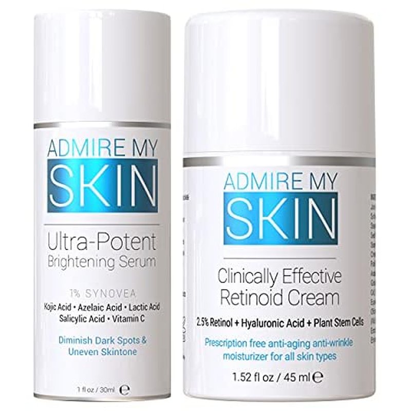 Admire My Skin Dark Spot Corrector Serum + Retinoid Cream Set