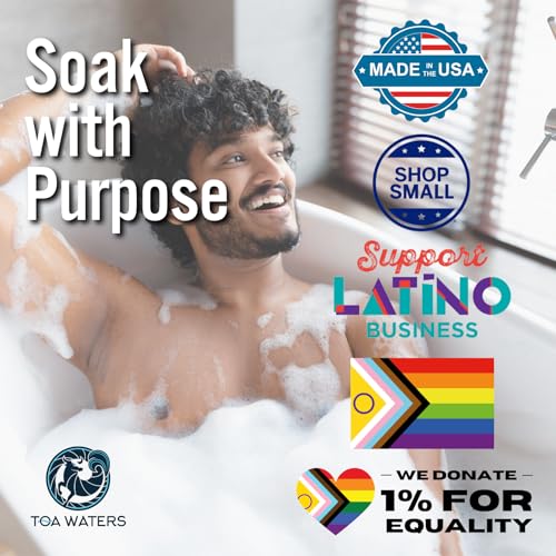 Sulfate-Free Bubble Bath with Sage & Oakmoss - Hydrating, Gender-Neutral Self-Care - 12 fl oz