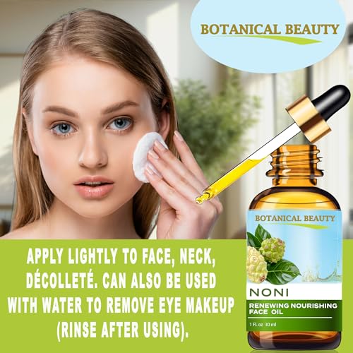 Natural Face Oil with Noni, Avocado, Jojoba & Tamanu for Hydrating & Anti-Aging