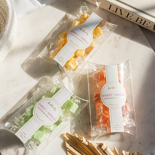 Sugar Scrub Cubes Set - Exfoliating & Hydrating Hand, Foot, Body Scrub with Sweet Satsuma, Mango Sorbet, Fresh Lemongrass - 36pcs